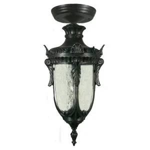 Sml Wellington Exterior Under Eave Light, Antique Black by null, a Outdoor Lighting for sale on Style Sourcebook