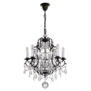 Salzburg 5Lt Pendant Light, Bronze by null, a Chandeliers for sale on Style Sourcebook