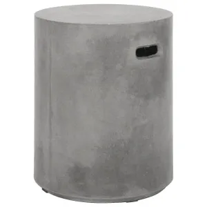 Babar Concrete Stool, Dark Grey by null, a Bar Stools for sale on Style Sourcebook