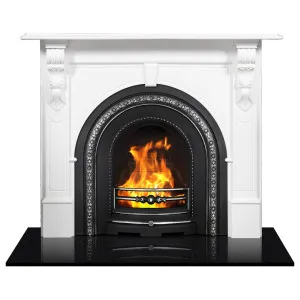 Evandale Mantel, White by null, a Fireplaces & Accessories for sale on Style Sourcebook