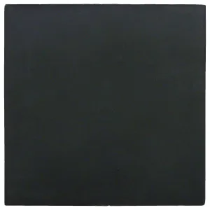 Plain 20x20 Cement Encaustic Tile, Black by null, a Encaustic Tiles for sale on Style Sourcebook
