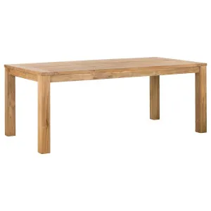 Darma 200cm Reclaimed Teak Exterior Dining Table, Natural by null, a Bar Stools for sale on Style Sourcebook