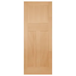 Edwardian 77cm Internal 3 Panel Door, Raw by null, a Internal Doors for sale on Style Sourcebook