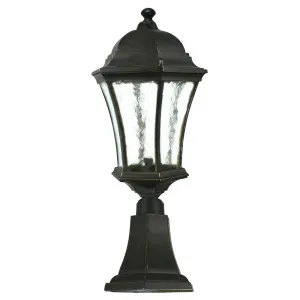 Strand Exterior Pillar Mount Medium by null, a Outdoor Lighting for sale on Style Sourcebook