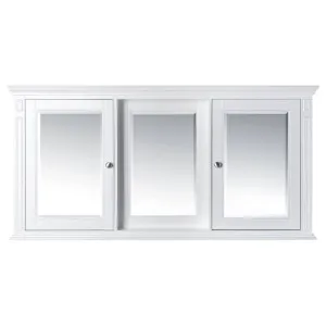 OC Classique 1800mm White Mirror Cabinet by null, a Bathroom Storage Cabinets for sale on Style Sourcebook
