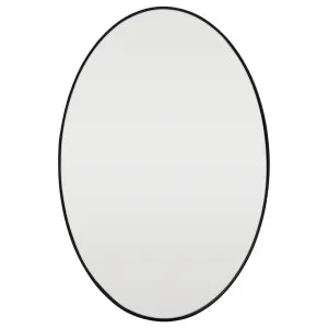 Bardo Oval Mirror, Matte Black by null, a Mirrors for sale on Style Sourcebook