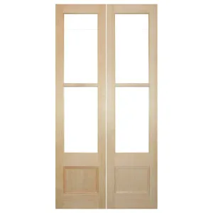 Pair of Tall Internal Glazed French 82cm Door, Raw by null, a Internal Doors for sale on Style Sourcebook