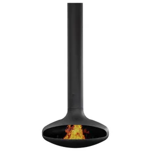 Tarvos Suspended Fireplace, Black by null, a Fireplaces for sale on Style Sourcebook