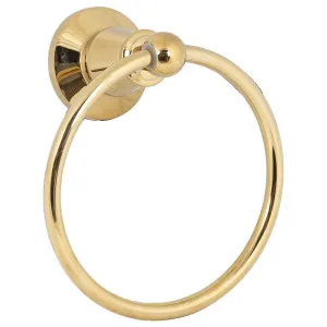 Noosa Towel Ring, Gold by null, a Towel Rails for sale on Style Sourcebook