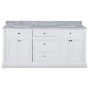OC Classique 1800mm Marble Top Double White Freestanding Vanity by null, a Vanities for sale on Style Sourcebook