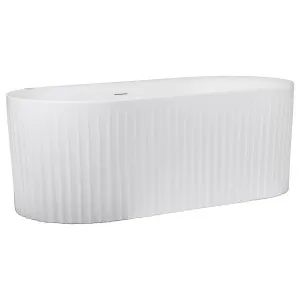 Rama Acrylic Bath Fluted 170x78x61cm Matte White by null, a Bathtubs for sale on Style Sourcebook