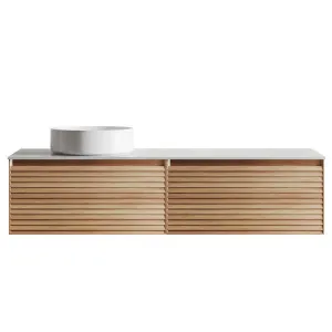 Donna 150 Single Wall Hung Vanity, Light Ash by null, a Vanities for sale on Style Sourcebook