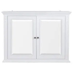 Montana 2 Mirror 2 Door Cabinet, White by null, a Mirrors for sale on Style Sourcebook