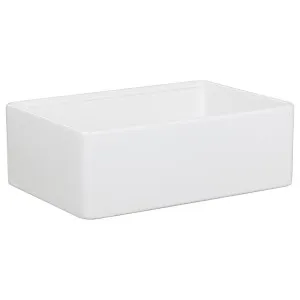 Cornwall Premium 76x50.8x25.4cm Single Fireclay Sink, White by null, a Kitchen Sinks for sale on Style Sourcebook