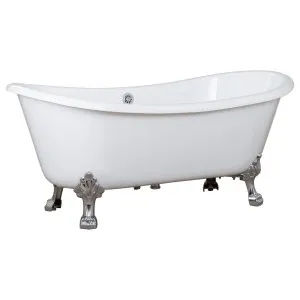 Kildaire Acrylic Clawfoot Bath, White by null, a Bathtubs for sale on Style Sourcebook