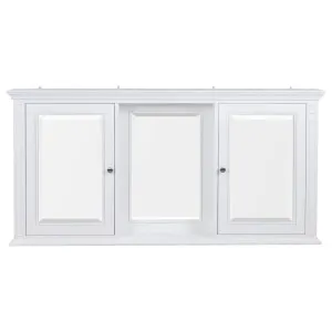 Montana 3 Mirror 2 Door Cabinet, White by null, a Mirrors for sale on Style Sourcebook