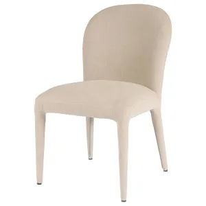 Adar Linen Dining Chair, Natural by null, a Dining Chairs for sale on Style Sourcebook