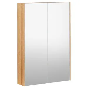 Alero 60cm 2 Door Mirror Cabinet, Acacia Tan by null, a Mirrors for sale on Style Sourcebook