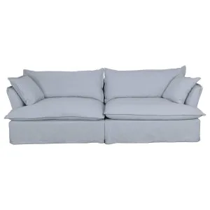 Carla 4 Seater Sofa, Light Grey by null, a Sofas for sale on Style Sourcebook