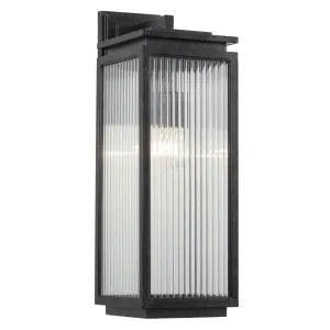 Boulevard Large Outdoor Wall Light, Antique Black by null, a Outdoor Lighting for sale on Style Sourcebook