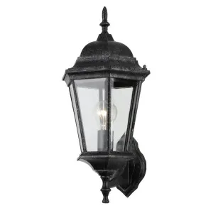 Small Junction Exterior Wall Light Antique Black by null, a Outdoor Lighting for sale on Style Sourcebook