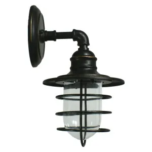 Dockyard Exterior Wall Light Bronze by null, a Outdoor Lighting for sale on Style Sourcebook