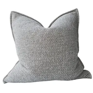 Selene Cushion 50cm Square - Black | Grey by null, a Cushions, Decorative Pillows for sale on Style Sourcebook