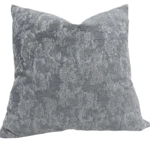 Moss Linen Cotton Cushion 55cm Square - Grey by null, a Cushions, Decorative Pillows for sale on Style Sourcebook