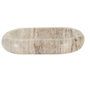 Rufus Indra Pill Shallow Bowl - - Oat Marble by null, a Decorative Plates & Bowls for sale on Style Sourcebook