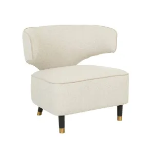 Sabine Occasional Chair - Wheat - Black by null, a Chairs for sale on Style Sourcebook