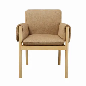 Mackie Dining Armchair - Hay - Natural by null, a Chairs for sale on Style Sourcebook