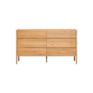 Sketch Nell 6 Drawer Dresser - Light Oak by null, a Dressers & Chests of Drawers for sale on Style Sourcebook