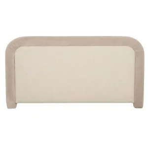 Almos Chubby Bedhead - Ecru Wheat - Pearl Velvet by null, a Bed Heads for sale on Style Sourcebook