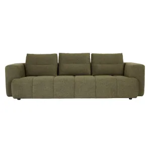 Tullio 4 Seater Sofa - Leek Green by null, a Sofas for sale on Style Sourcebook