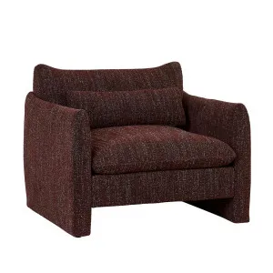 Sidney Peak Sofa Chair - Plum Speckle by null, a Chairs for sale on Style Sourcebook