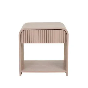 Chloe Channel Bedside - Chai by null, a Bedside Tables for sale on Style Sourcebook
