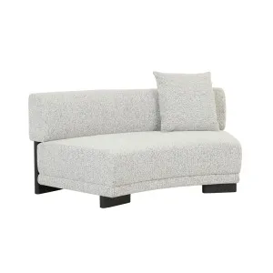 Felix Orbit 2 Seater Curve Sofa - Ore Speckle - Matt Black Ash by null, a Sofas for sale on Style Sourcebook