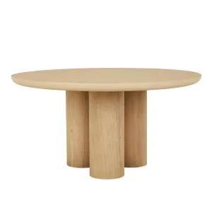 Seb Round Dining Table - Oak by null, a Dining Tables for sale on Style Sourcebook