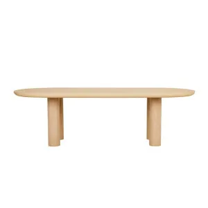 Seb Oval Four Leg Dining Table - Oak by null, a Dining Tables for sale on Style Sourcebook