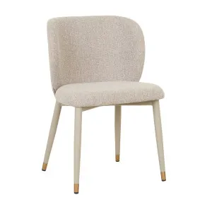 Cara Dining Chair - Chai Boucle - Sugar Velvet by null, a Chairs for sale on Style Sourcebook