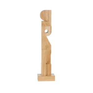 Theron Geo Sculpture - Nat Oak by null, a Statues & Ornaments for sale on Style Sourcebook