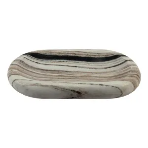 Rufus Indra Pill Shallow Bowl - - Zebra Marble by null, a Decorative Plates & Bowls for sale on Style Sourcebook