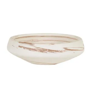 Hanson Talua Bowl - Marbled Tan by null, a Decorative Plates & Bowls for sale on Style Sourcebook