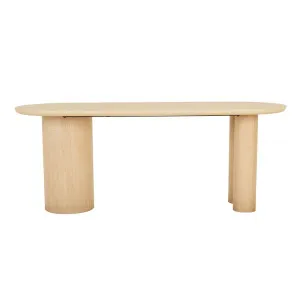 Seb Oval Desk - Oak by null, a Desks for sale on Style Sourcebook