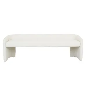 Addison Bench Seat - Natural White Tweed by null, a Benches for sale on Style Sourcebook
