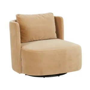 Kennedy Tilt Occasional Chair - Cumin Velvet by null, a Chairs for sale on Style Sourcebook