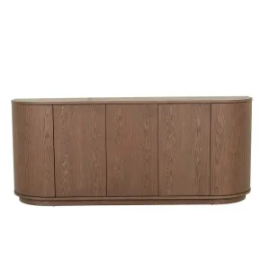 Oberon Crescent Buffet - Smoked Ash by null, a Sideboards, Buffets & Trolleys for sale on Style Sourcebook