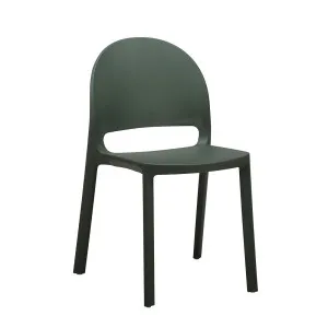 Yoko Dining Chair - Forest Green by null, a Outdoor Chairs for sale on Style Sourcebook