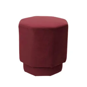 Octavius Ottoman - Plum Velvet by null, a Ottomans for sale on Style Sourcebook