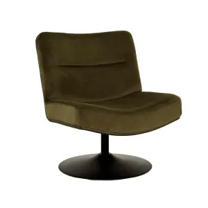 Preston Occasional Chair - Loden - Vintage Matt Green PU by null, a Chairs for sale on Style Sourcebook